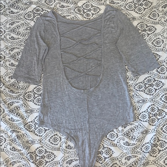 Gray bodysuit. - Picture 2 of 2